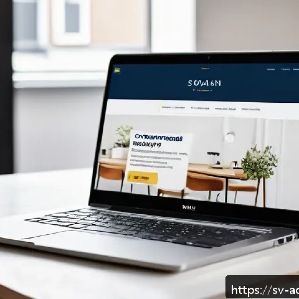초개인화 마케팅의 커뮤니케이션 방식 - A modern Swedish e-commerce website interface displayed on a sleek laptop screen, showing a personal...